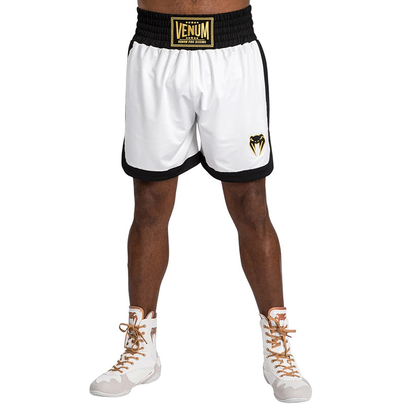 Klassische Boxershorts Weiß Schwarz