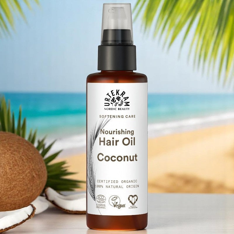 URTEKRAM Huile capillaire à la noix de coco