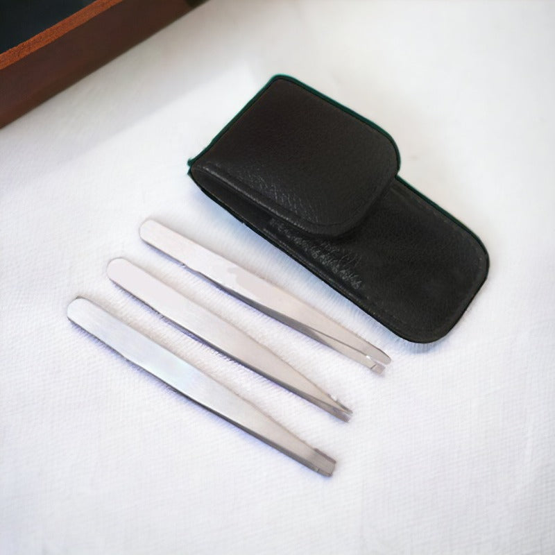Pinzetten-Set für Augenbrauen 3-Cosmetics Revolution