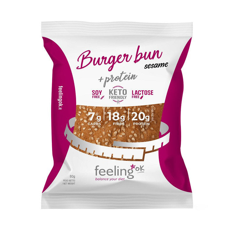 Burger Bun Sesame-Feeling Ok