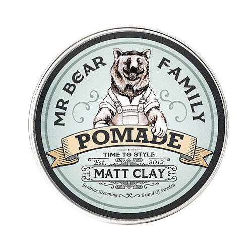 Mr Beard Family Pomade Matt Clay-Mr Bear Family