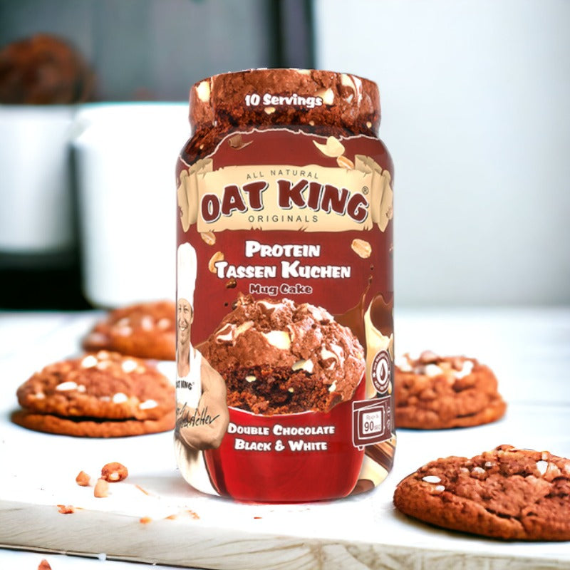 Protein-Tassenkuchen-Hafer König