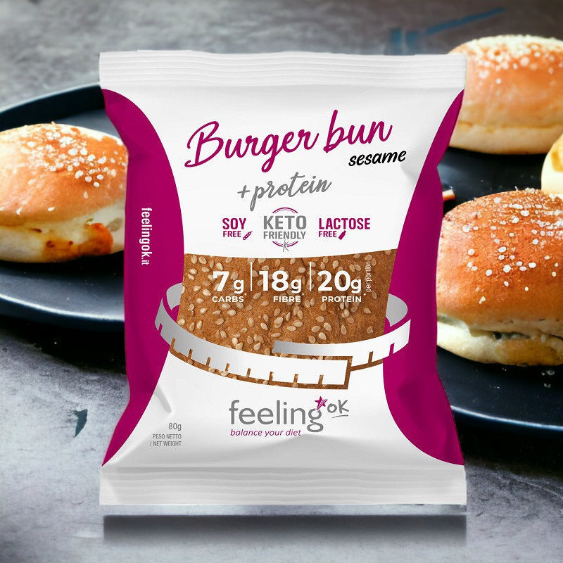 Burger Bun Sesame-Feeling Ok