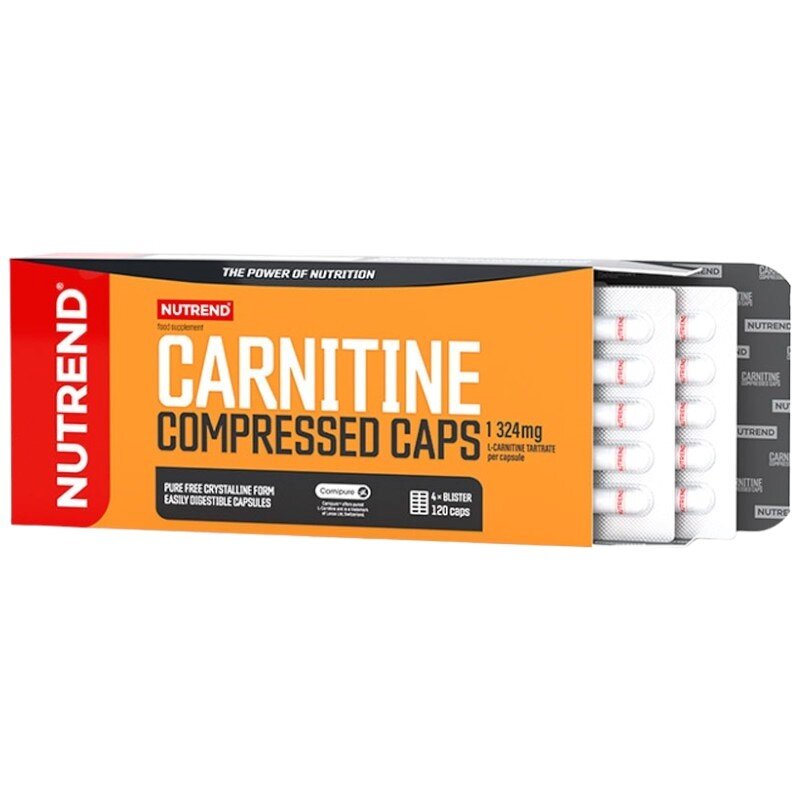 Carnitine Compressed Caps-Nutrend
