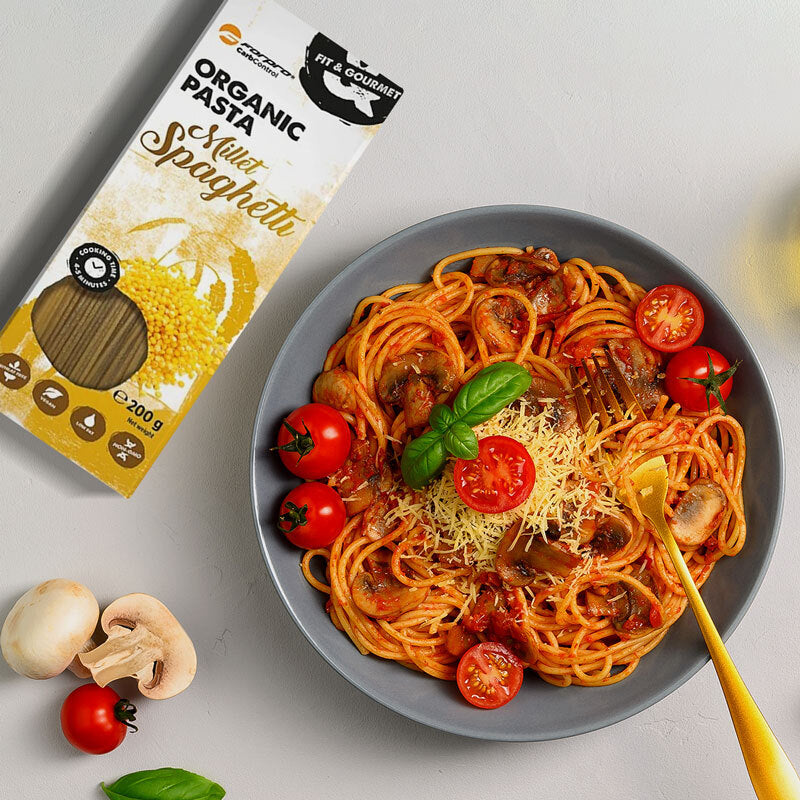 Bio-Hirse-Spaghetti