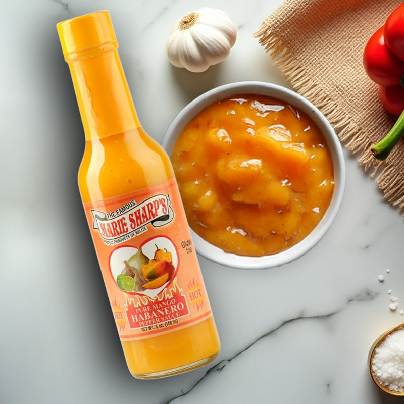 Mango-Habanero-Pfeffersoße
