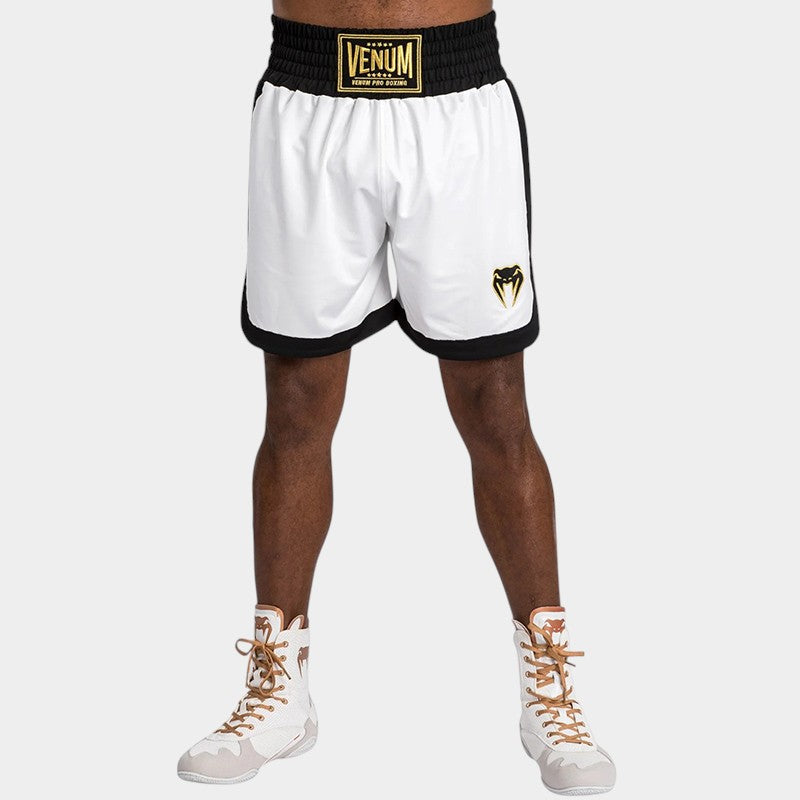Klassische Boxershorts Weiß Schwarz