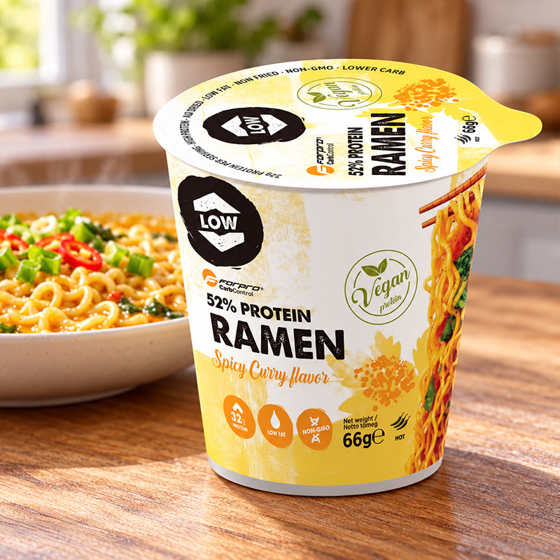Protein Ramen Würziges Curry 