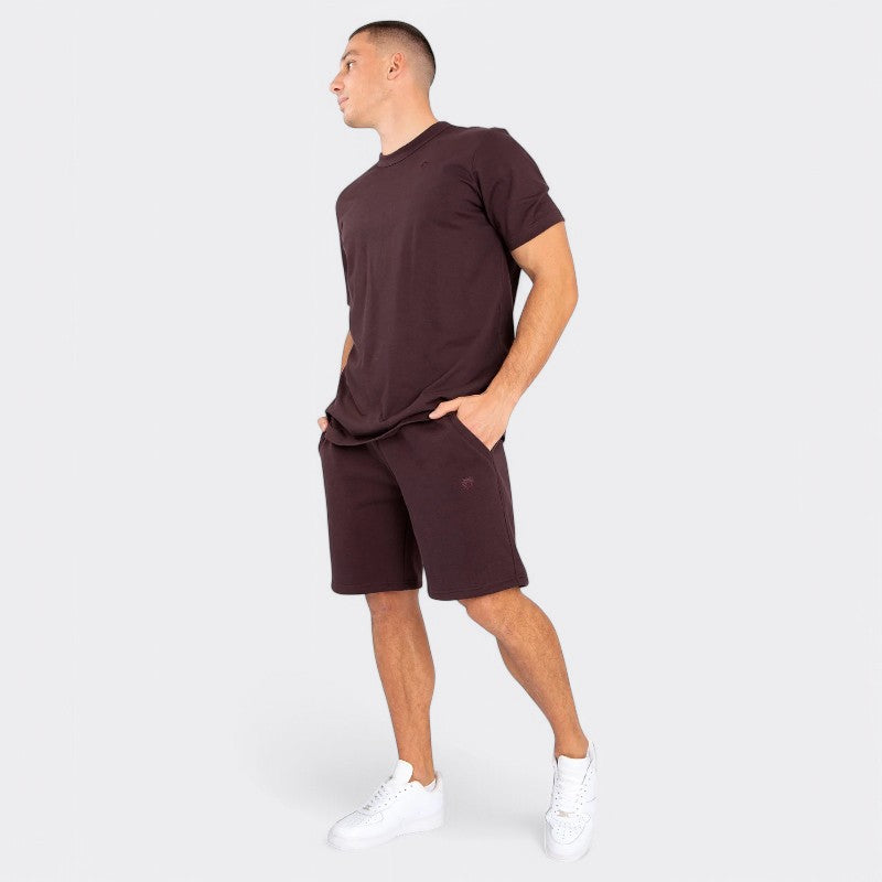 Silent Power T-shirt Dunkelbraun 