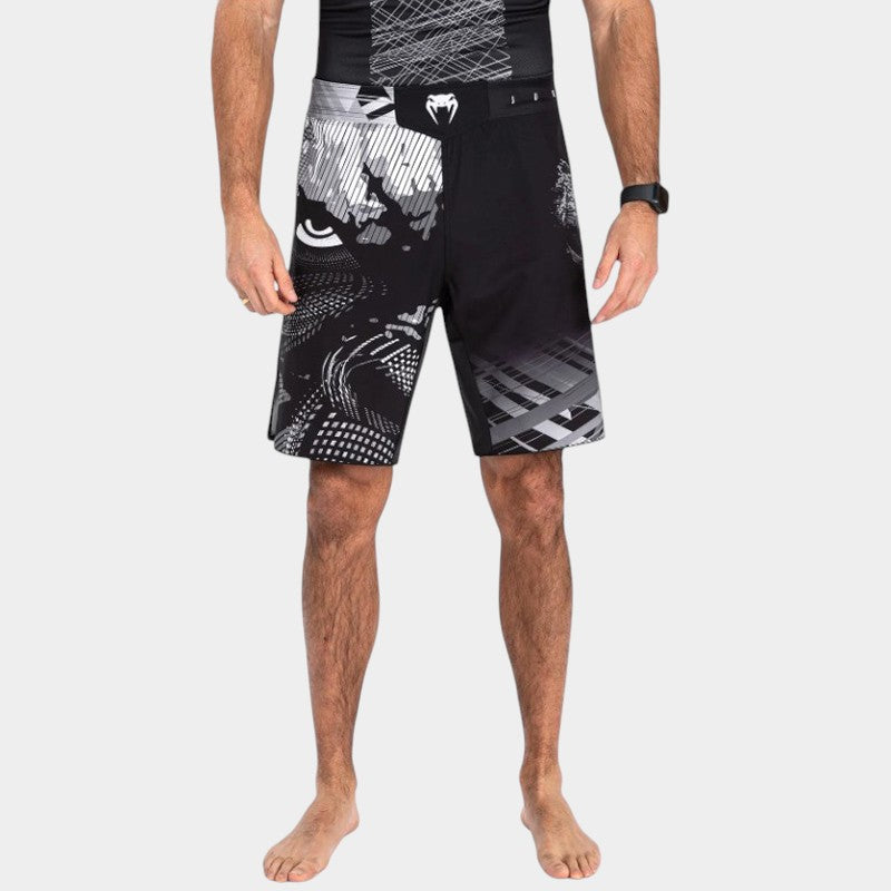 Gorilla Jungle Fightshort Black White