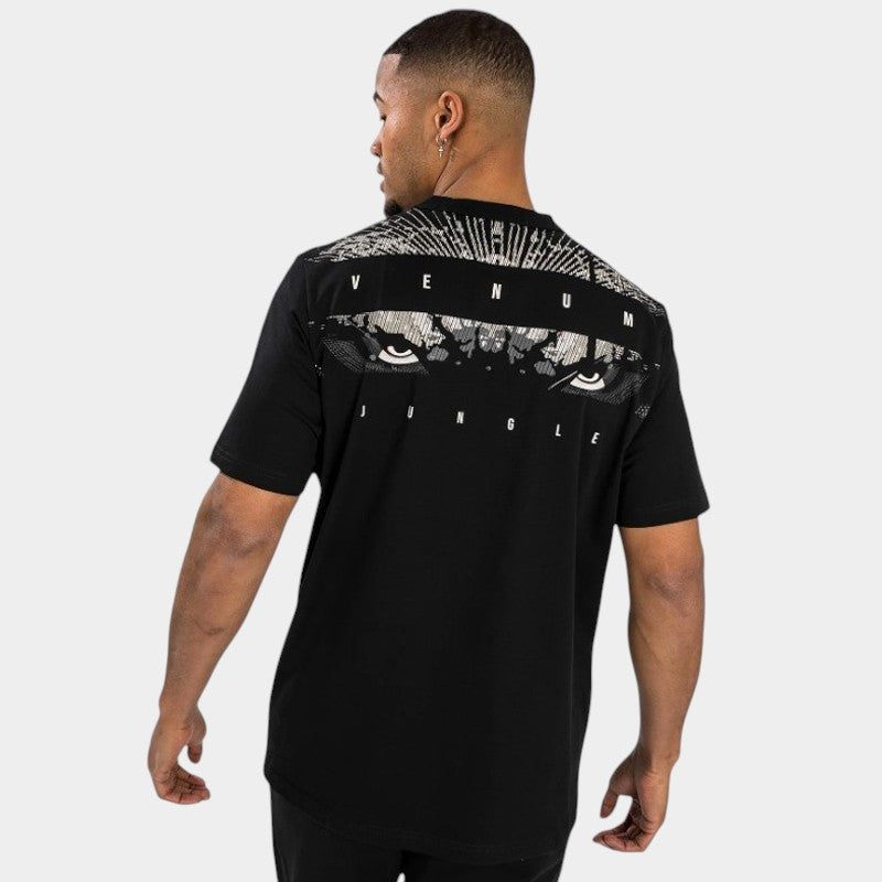 Gorilla Jungle T-Shirt Schwarz Weiß 