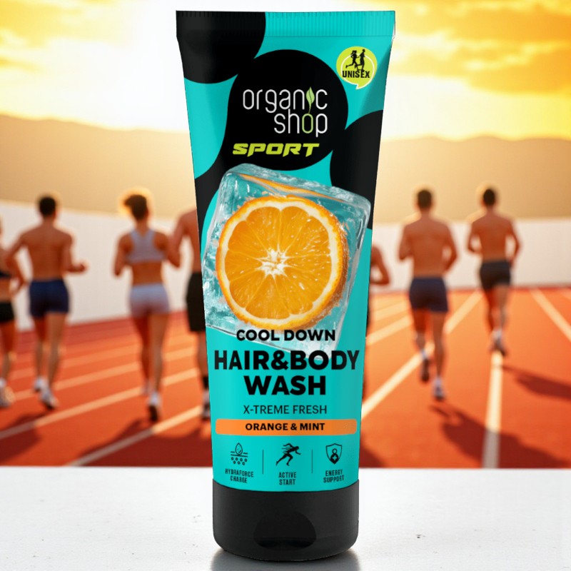 Shampoo und Duschgel « Cool down » 